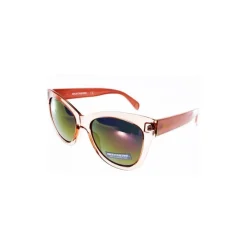 Skechers Femme SE 6056 Rose translucide avec verres miroité-Homme Lunettes De Soleil