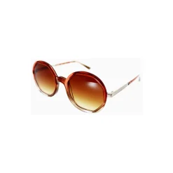 Sandro femmes SD6042 rose et doré de forme hexagonale-Homme Lunettes De Soleil