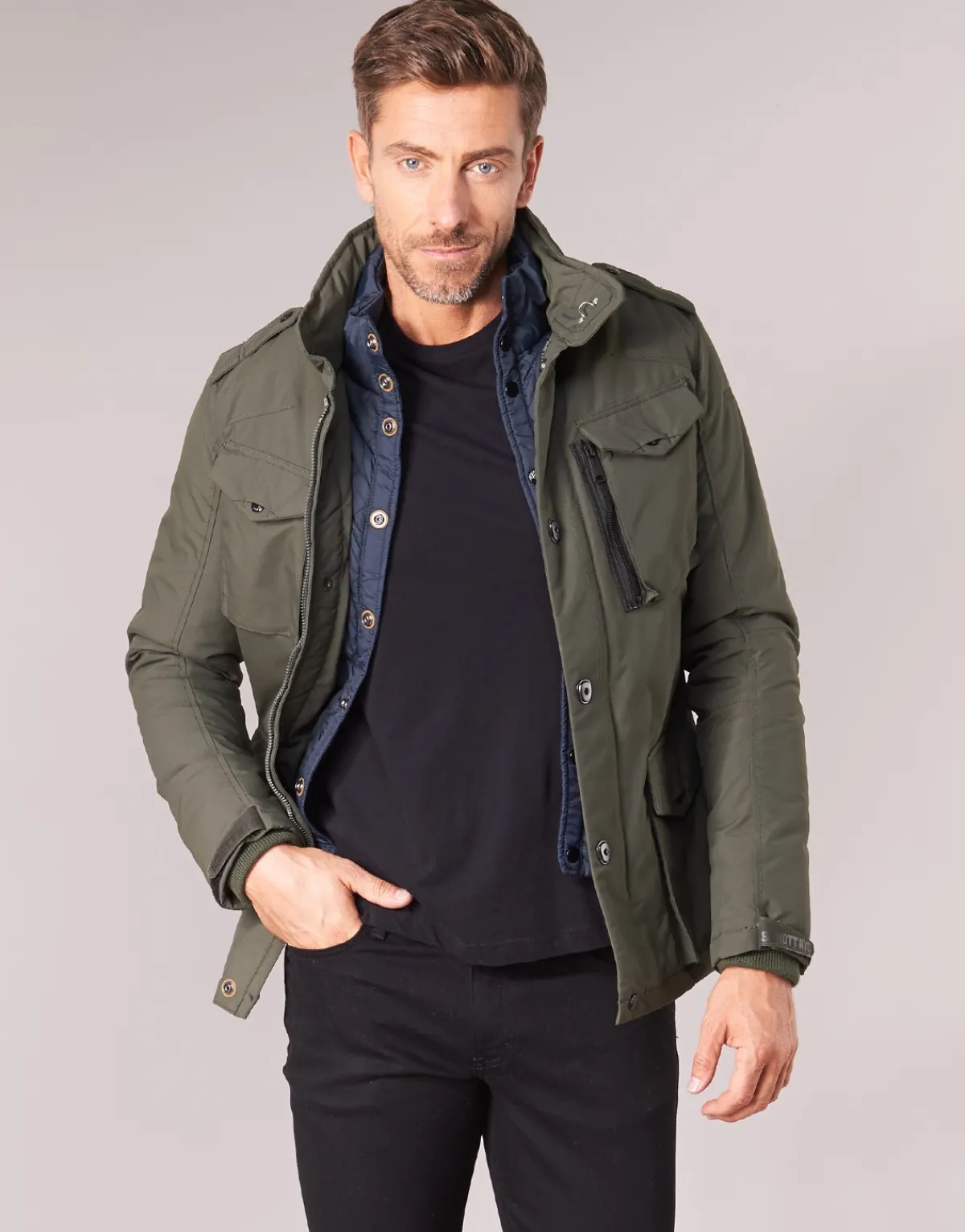 Schott FIELD-Homme Manteaux