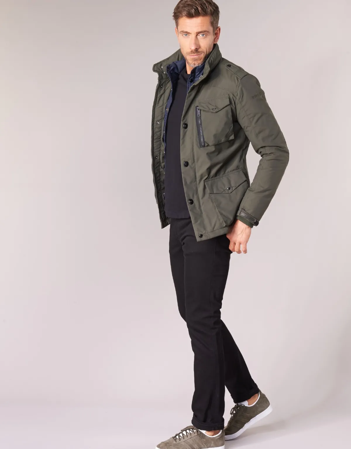 Schott FIELD-Homme Manteaux