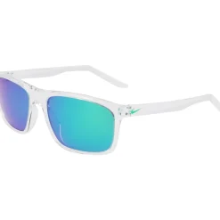 Nike FIRE L P FD1819 Lunettes de soleil, Transparent/Vert, 5-Homme Lunettes De Soleil