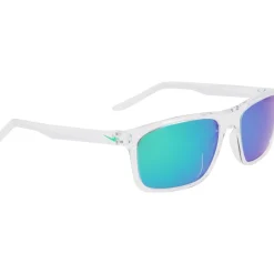 Nike FIRE L P FD1819 Lunettes de soleil, Transparent/Vert, 5-Homme Lunettes De Soleil