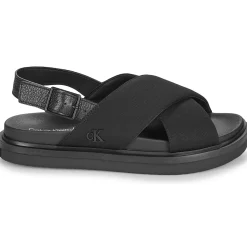 Calvin Klein Jeans FLAT MOLDED CRXS SLING SANDAL CV-Homme Sandales Et Nu-Pieds