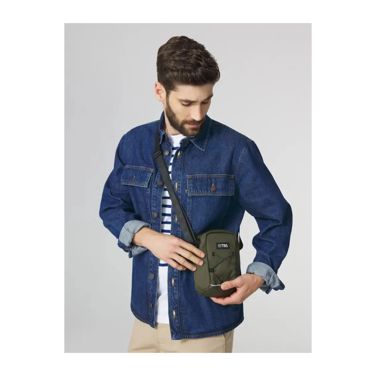 TBS FLEXCROS14018-Homme Besaces / Sacs Bandoulière