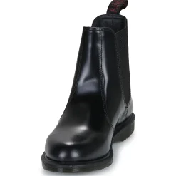 Dr. Martens Flora Boot Blk Smooth-Homme Bottines / Boots