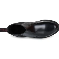 Dr. Martens Flora Boot Blk Smooth-Homme Bottines / Boots