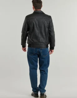 Harrington FONZIE FAUX LEATHER-Homme Vestes