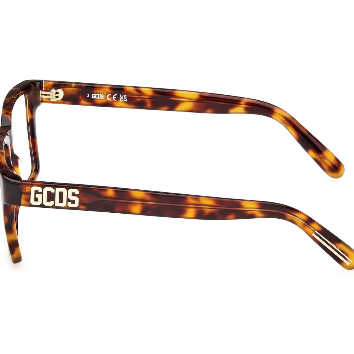 Gcds GD5033 Cadres Optiques, Havana, 53 mm-Homme Lunettes De Soleil