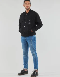 Calvin Klein Jeans GENDERLESS PADDED DENIM JACKET-Homme Vestes|Vestes