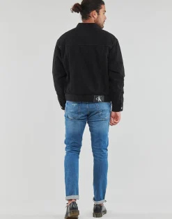 Calvin Klein Jeans GENDERLESS PADDED DENIM JACKET-Homme Vestes|Vestes