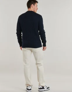 Polo Ralph Lauren GILET EN MAILLE TORSADEE-Homme Pulls & Gilets