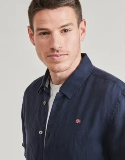 Napapijri G-LINEN-Homme Chemises