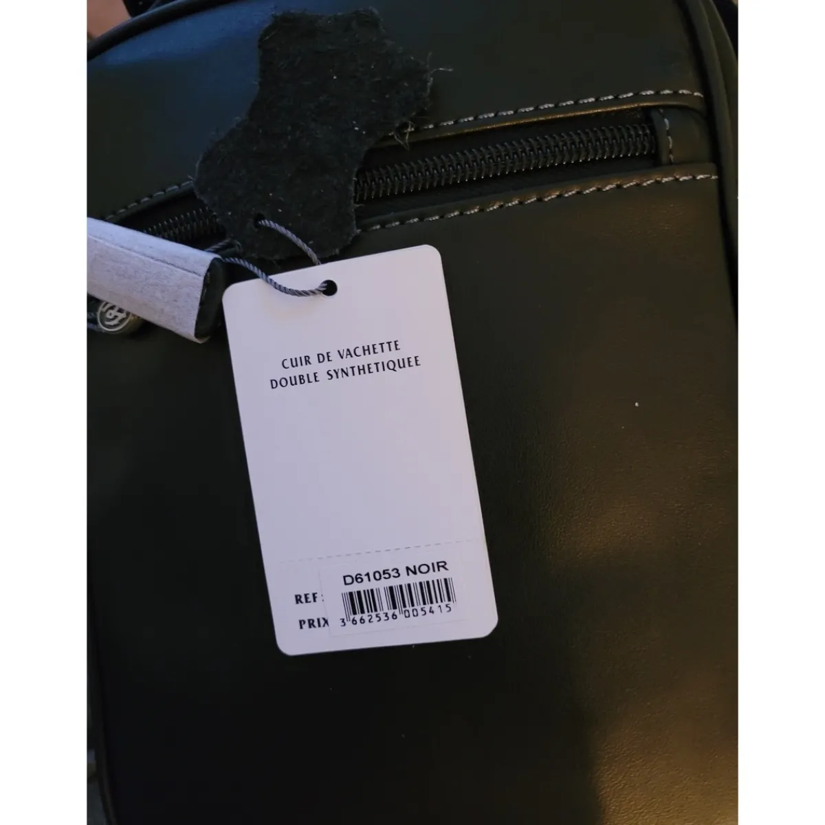 David William Grande sacoche en cuir de vachette gras-Homme Besaces / Sacs Bandoulière