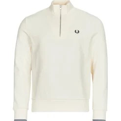 Fred Perry HALF ZIP SWEATSHIRT-Homme Sweats & Polaires