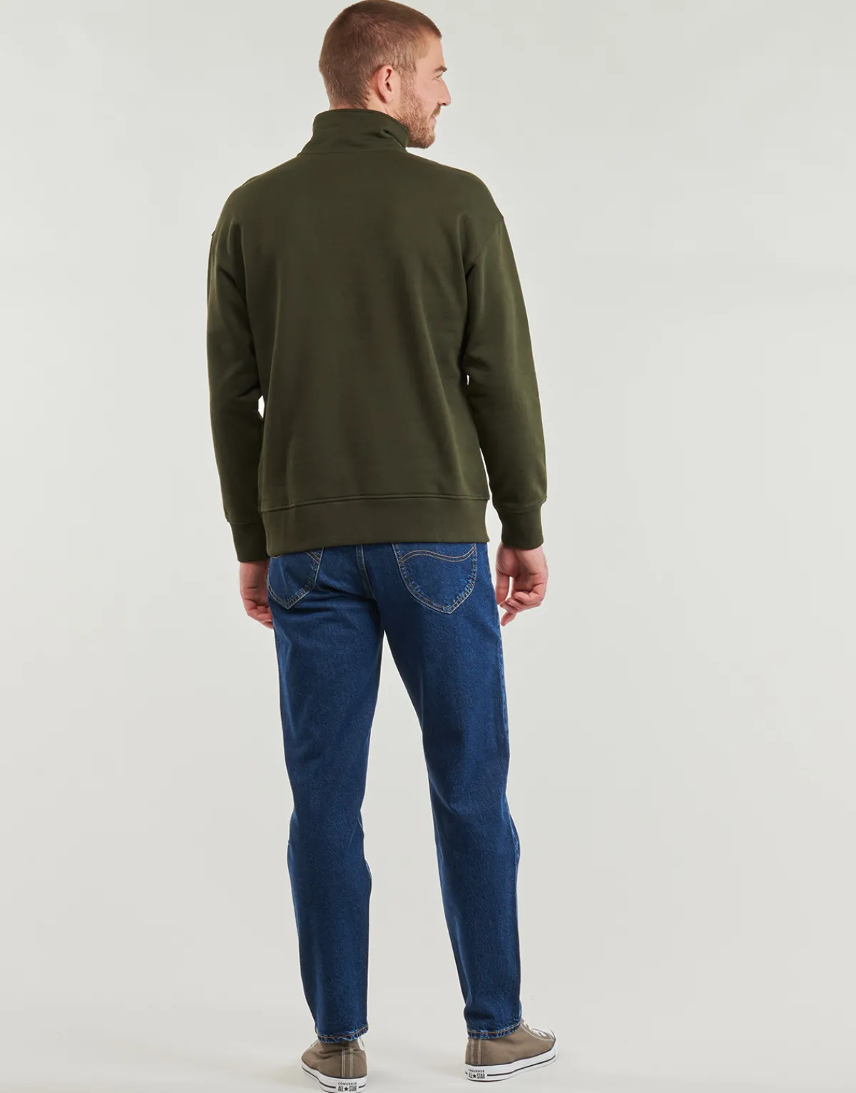 Lee HALF ZIP SWS-Homme Pulls & Gilets