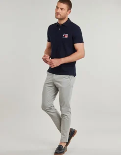 Tommy Hilfiger HILFIGER FLAG REG POLO-Homme T-Shirts & Polos|T-Shirts & Polos