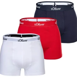 S.Oliver Homme Caleçon Paquet de 3-Homme Caleçons