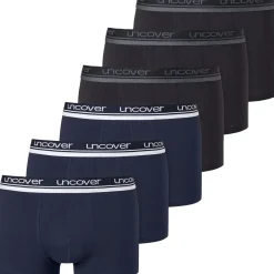 Uncover By Schiesser Homme Caleçon Paquet de 6-Homme Caleçons