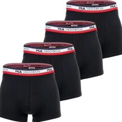Fila Homme Caleçon Paquet de 4-Homme Caleçons