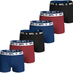 Nfl Homme Caleçon Paquet de 6 SHIELD 6pk Boxers-Homme Caleçons