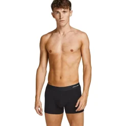 Jack & Jones Homme Caleçon Paquet de 3 JACBASIC TRUNKS 3 PACK-Homme Caleçons