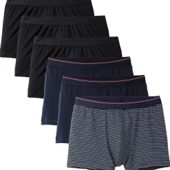 Calida Homme Caleçon Paquet de 6 New Boxer Natural Benefit 3P-Homme Caleçons