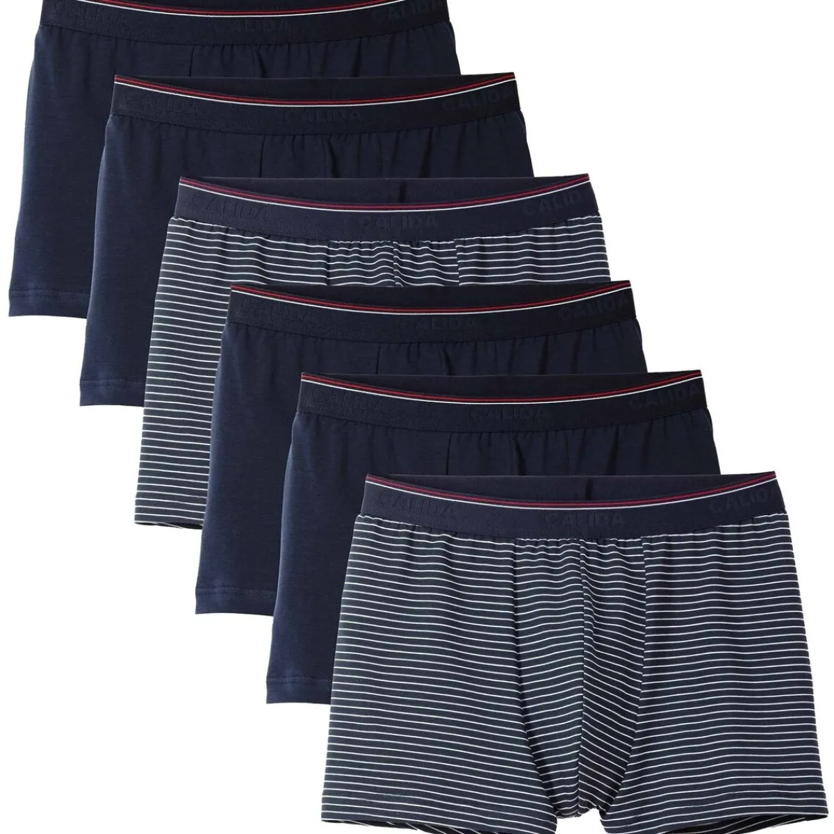 Calida Homme Caleçon Paquet de 6 New Boxer Natural Benefit 3P-Homme Caleçons