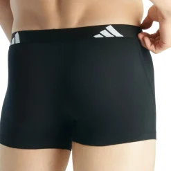 adidas Homme Caleçon Paquet de 5 Trunks 5P Acvtive Flex Cotton-Homme Caleçons