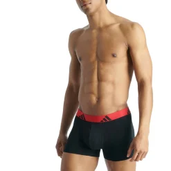 adidas Homme Caleçon Paquet de 5 Trunks 5P Acvtive Flex Cotton-Homme Caleçons