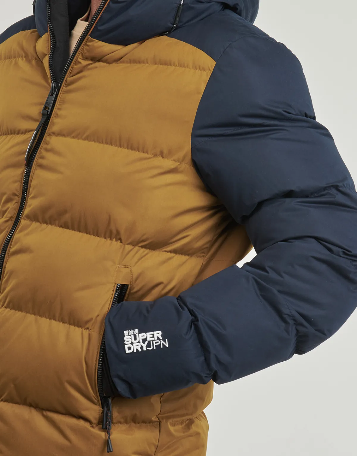 Superdry HOODED COLOR BLOCK-Homme Manteaux