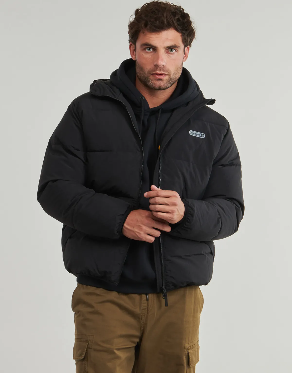 Element HOODED PUFFER-Homme Manteaux