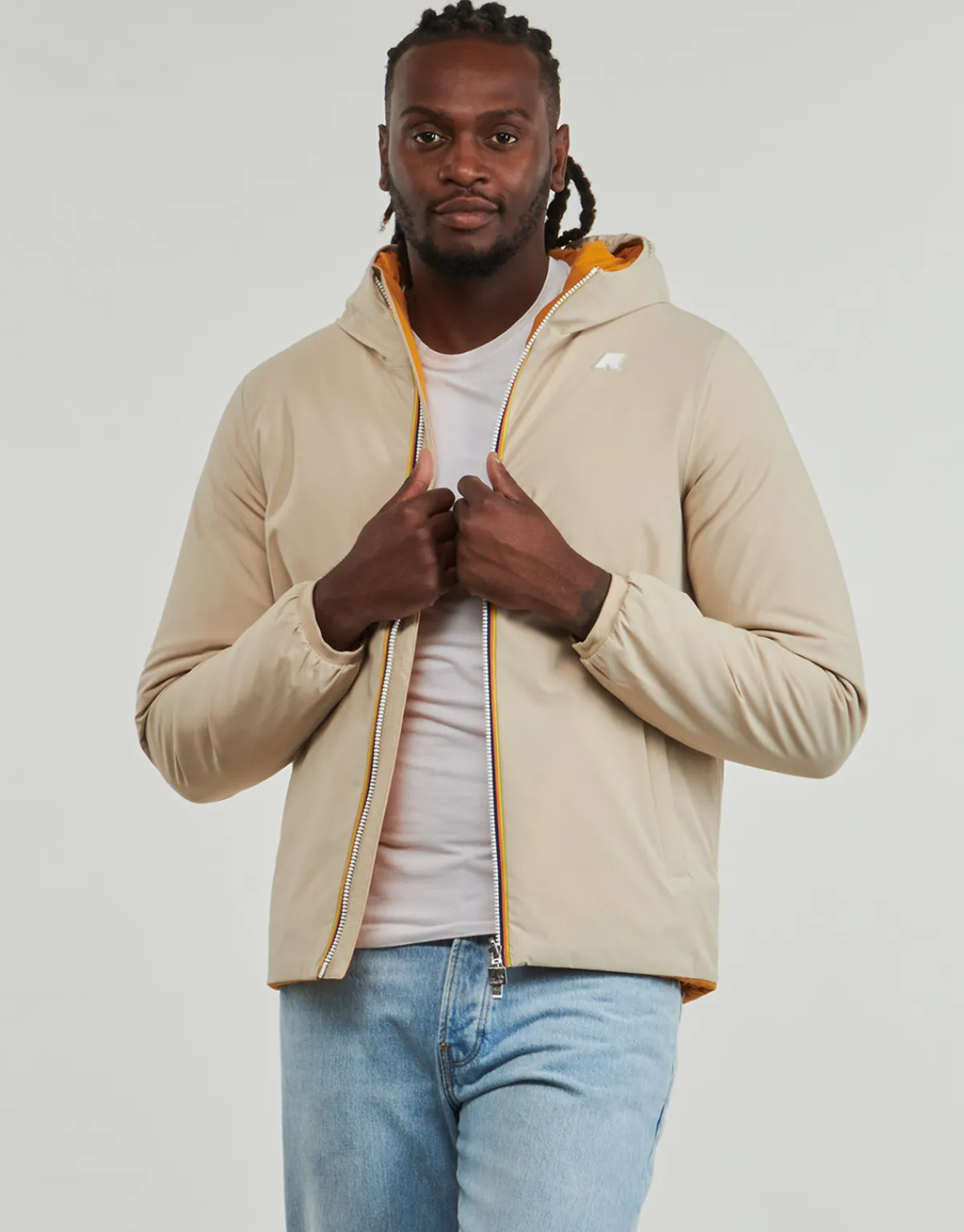 K-Way JACK ST WARM DOUBLE-Homme Vestes|Vestes