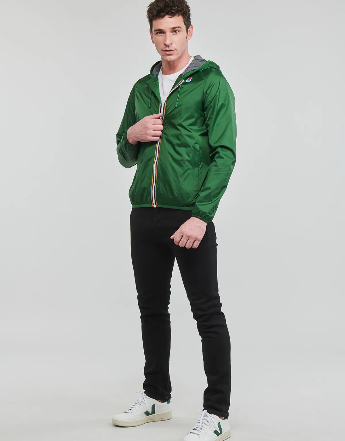 K-Way JACQUES NYLON JERSEY-Homme Vestes|Vestes