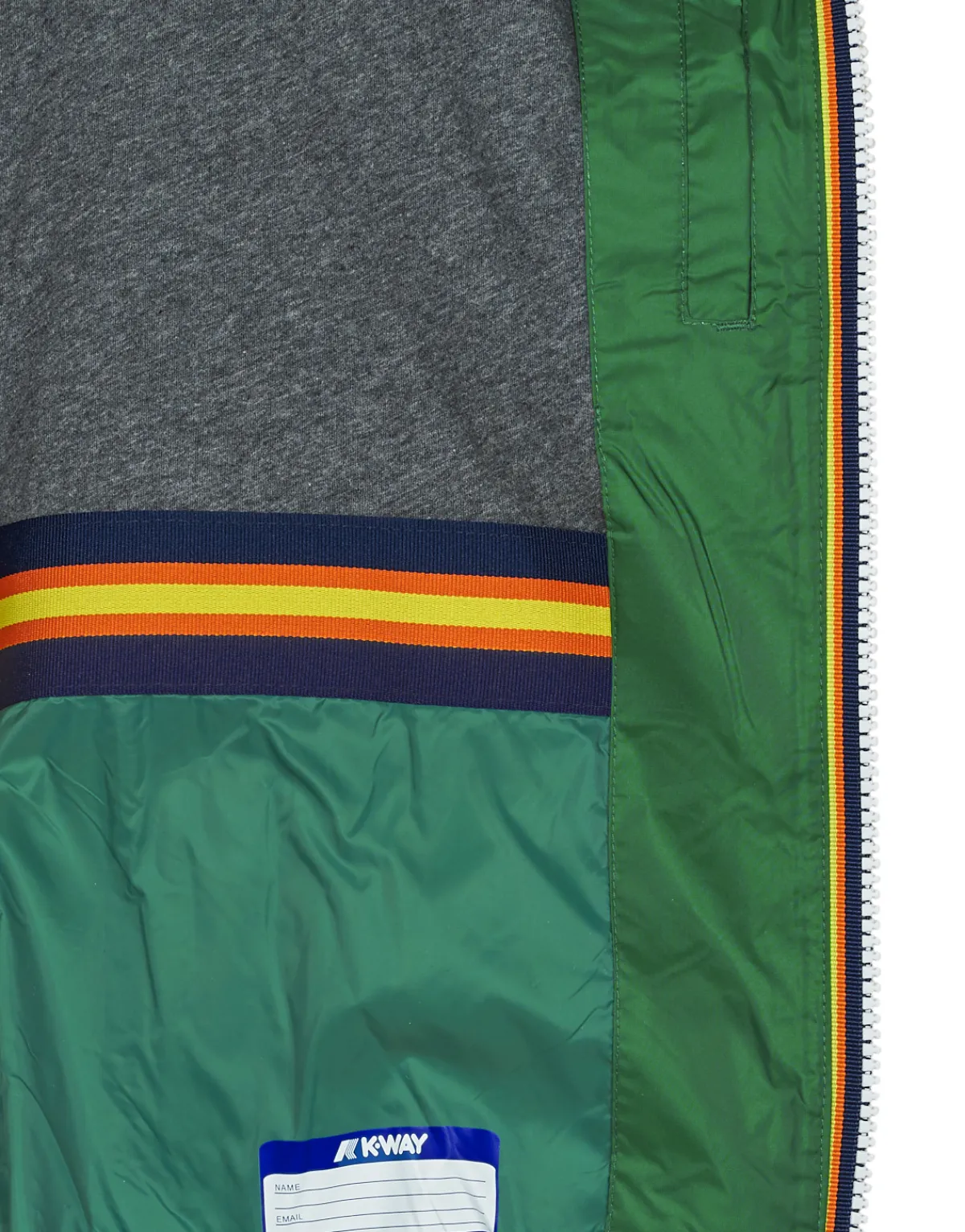 K-Way JACQUES NYLON JERSEY-Homme Vestes|Vestes