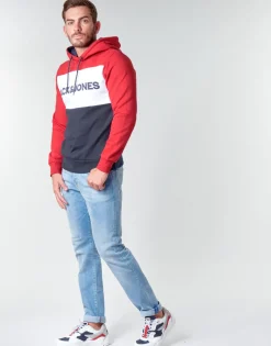 Jack & Jones JJELOGO BLOCKING-Homme Sweats & Polaires