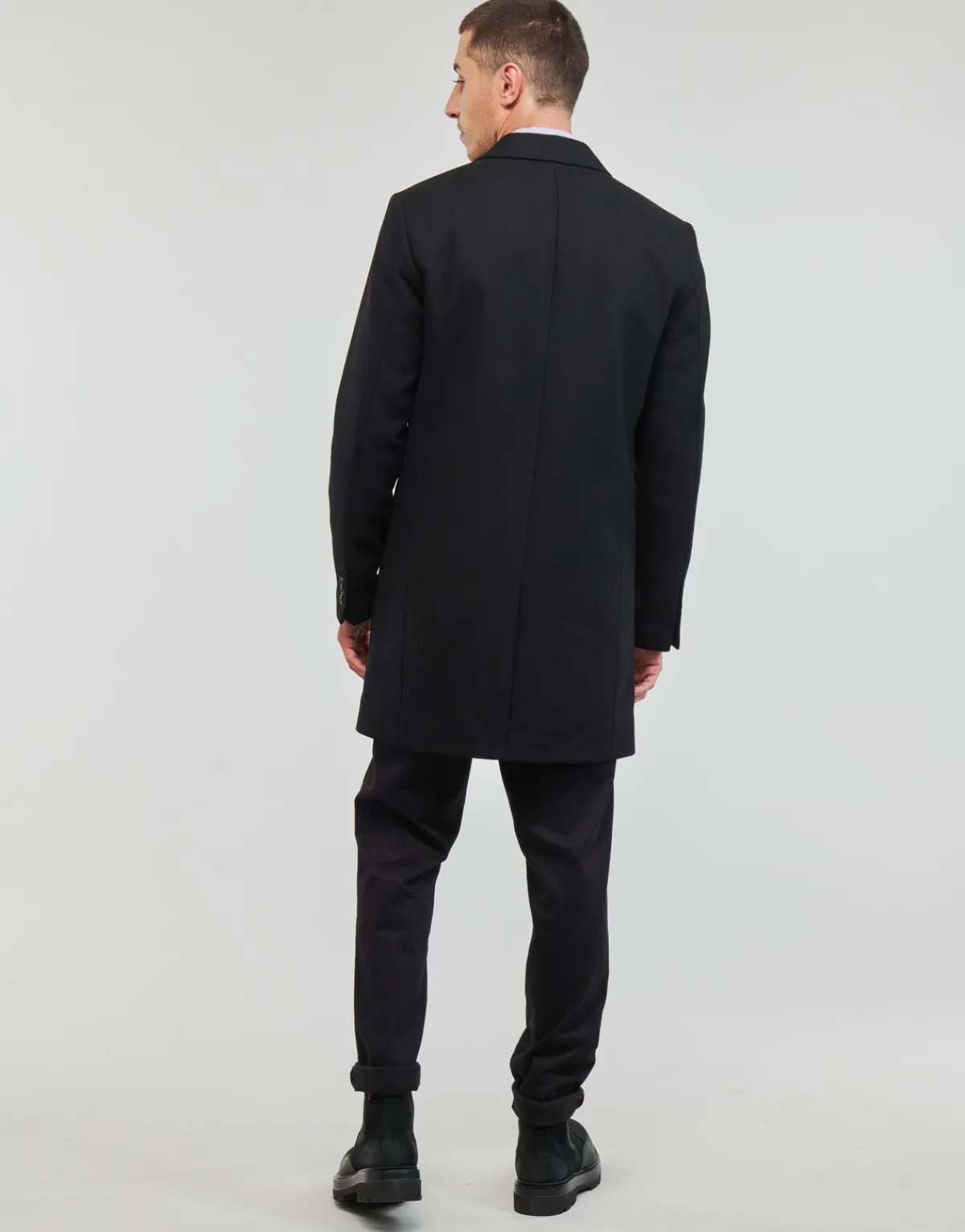 Jack & Jones JJEMORRISON WOOL COAT SN-Homme Manteaux