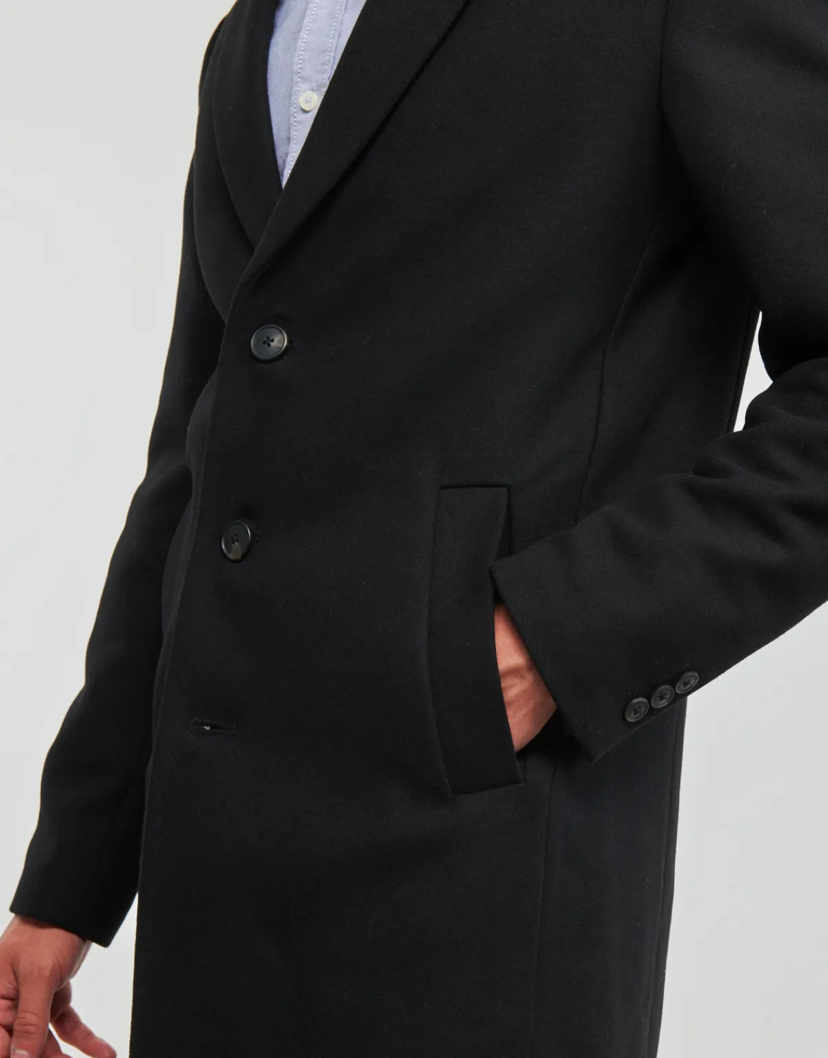 Jack & Jones JJEMORRISON WOOL COAT SN-Homme Manteaux