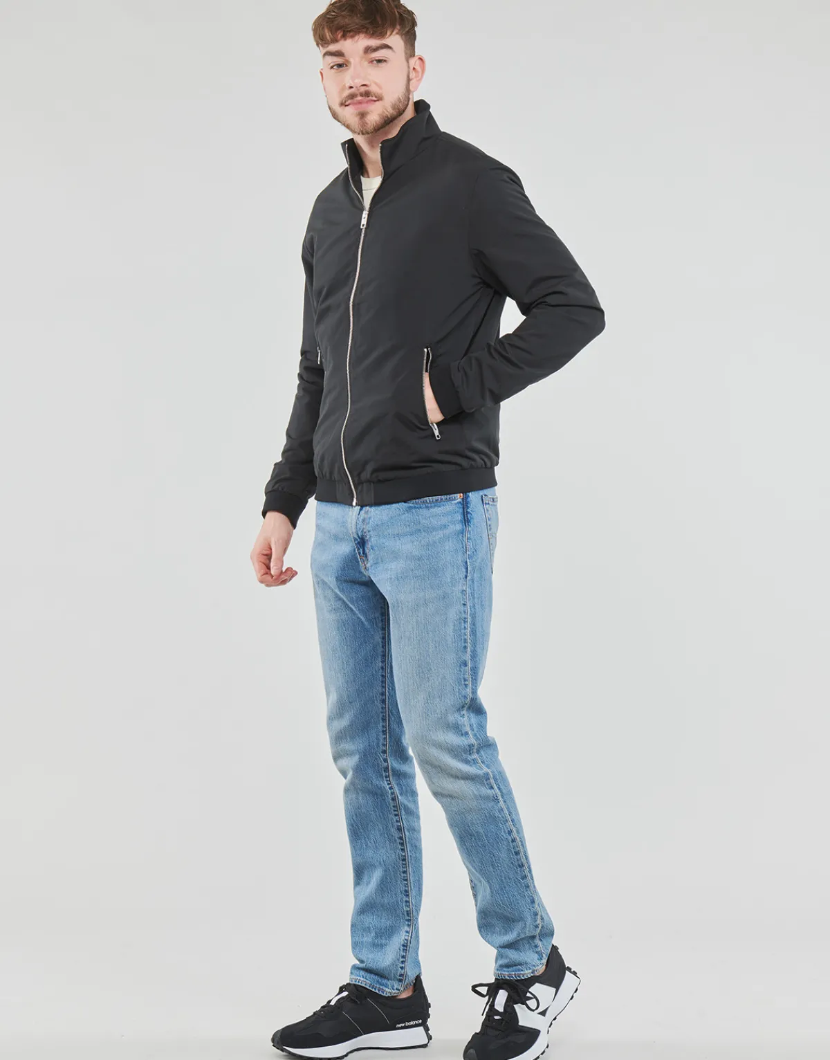 Jack & Jones JJERUSH HARRINGTON BOMBER-Homme Vestes