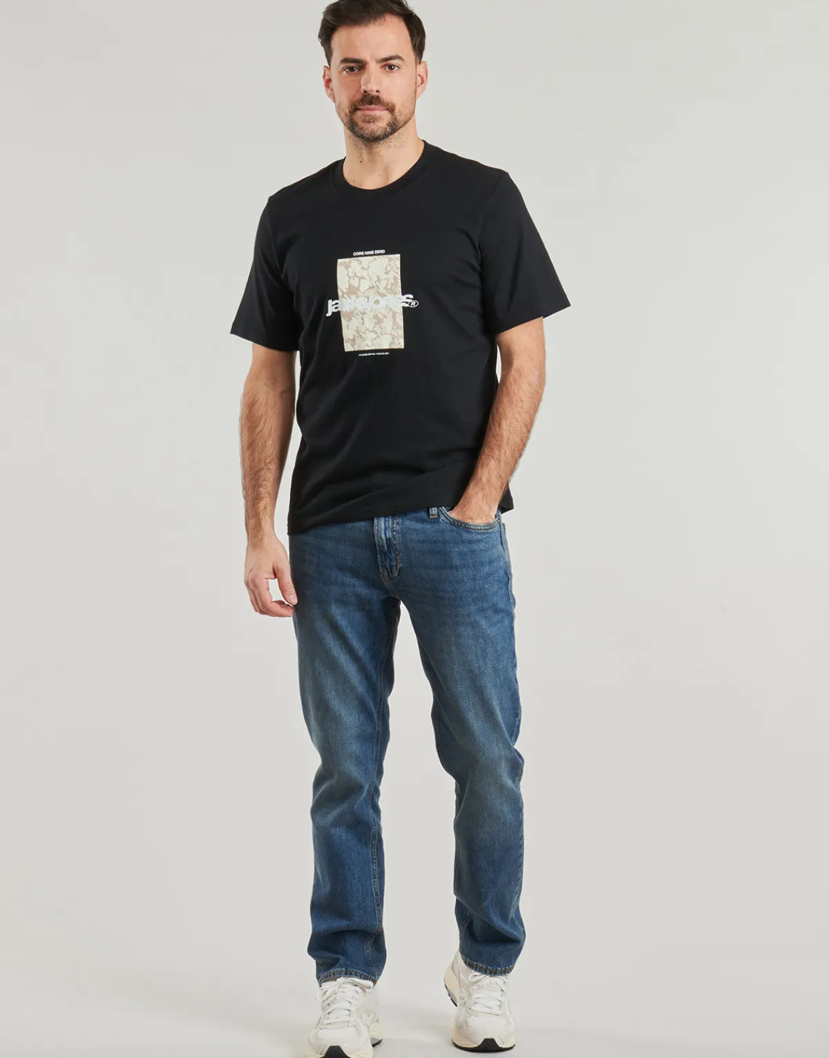 Jack & Jones JJICLARK JJORIGINAL-Homme Jeans