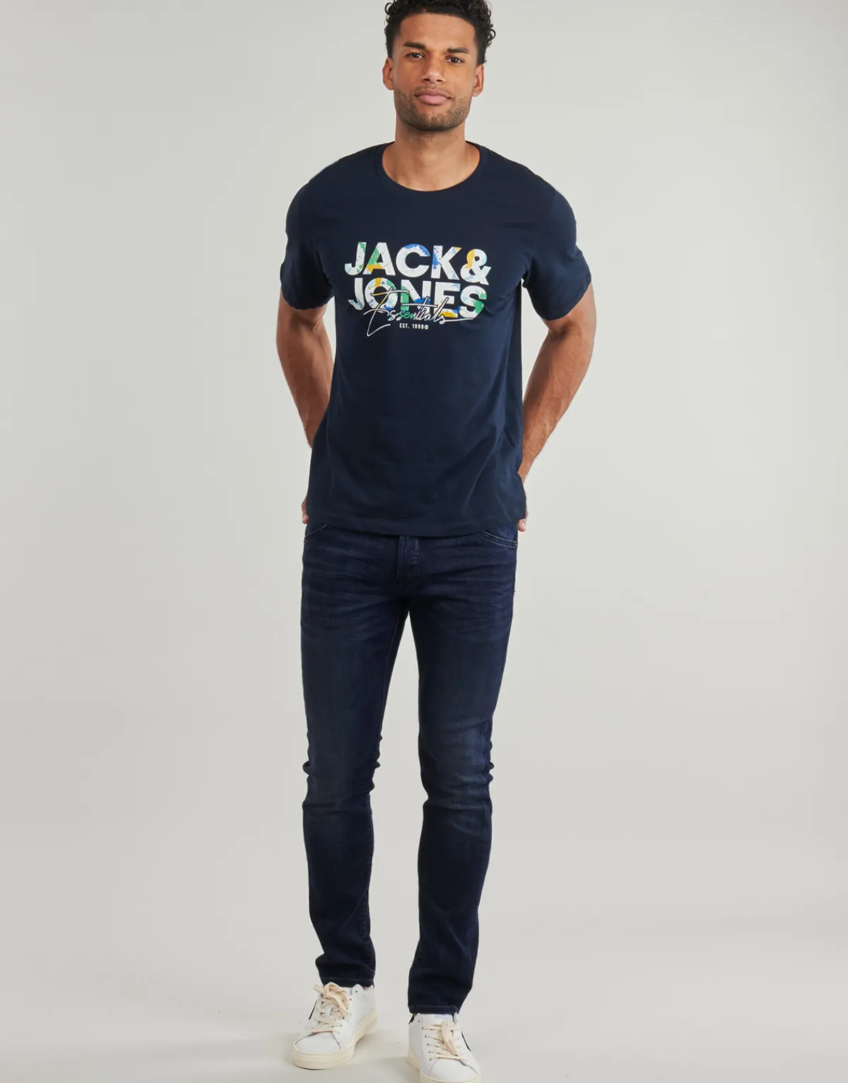 Jack & Jones JJIGLENN JJFOX 50SPS CB 104-Homme Jeans