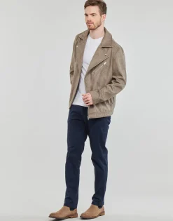 Jack & Jones JJROCKY FAUX SUEDE BIKER JACKET-Homme Vestes