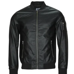 Jack & Jones JJROCKY PU BOMBER-Homme Vestes