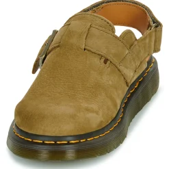 Dr. Martens Jorge Muted Olive Tumbled Nubuck+E.H.Suede-Homme Mules / Sabots