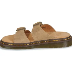 Dr. Martens Josef Savannah Tan Bronx Suede-Homme Mules / Sabots