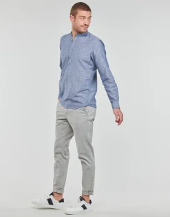 Jack & Jones JPRBLASUMMER HALF PLACKET SHIRT L/S-Homme Chemises