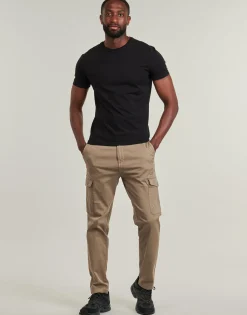 Jack & Jones JPSTACE ARTHUR DOBBY CARGO-Homme Pantalons