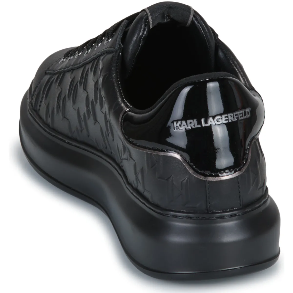 Karl Lagerfeld KAPRI MENS Monogram Emboss Lo-Homme Baskets Mode