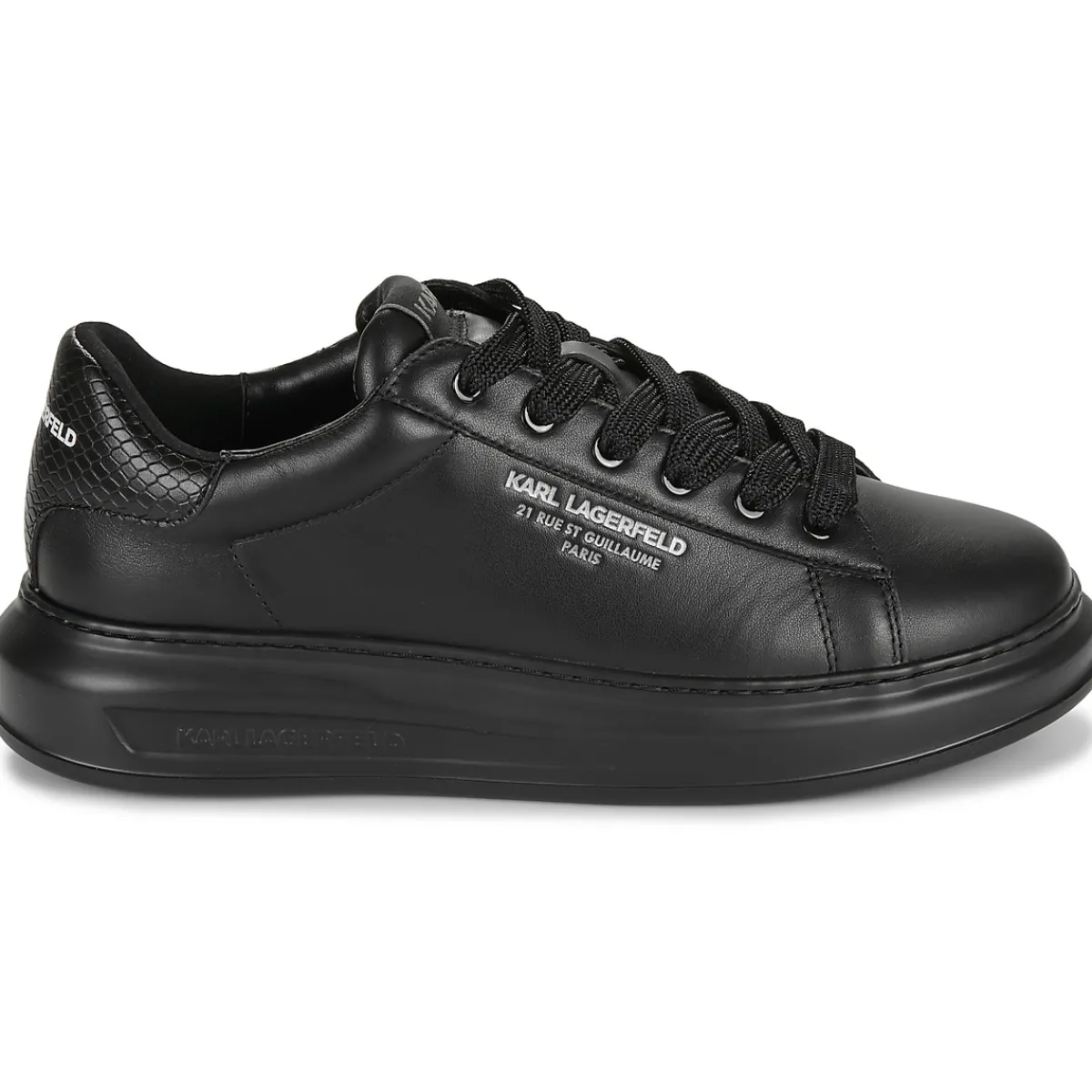 Karl Lagerfeld KAPRI MENS Python Tab RSG Lo-Homme Baskets Mode
