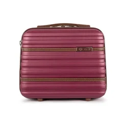 Solier Kuferek Podróżny Mały Abs Stl957 Bordowy-Homme Valises