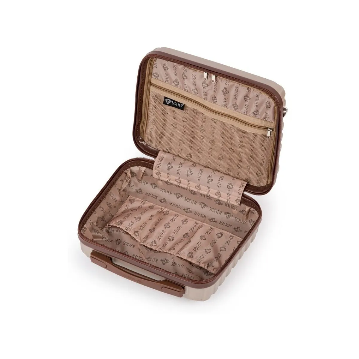 Solier Kuferek Podróżny Mały Abs Stl957 Szampan-Homme Valises